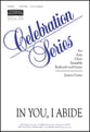 In You I Abide SATB choral sheet music cover